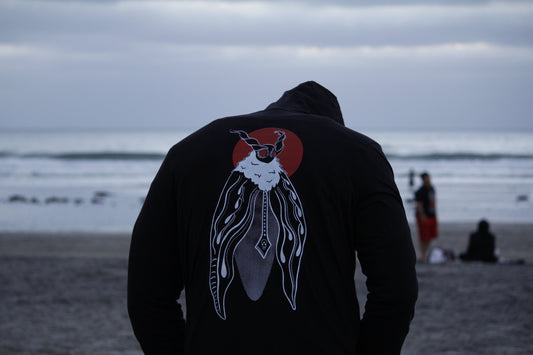 Blood Moon Moth Hoodie