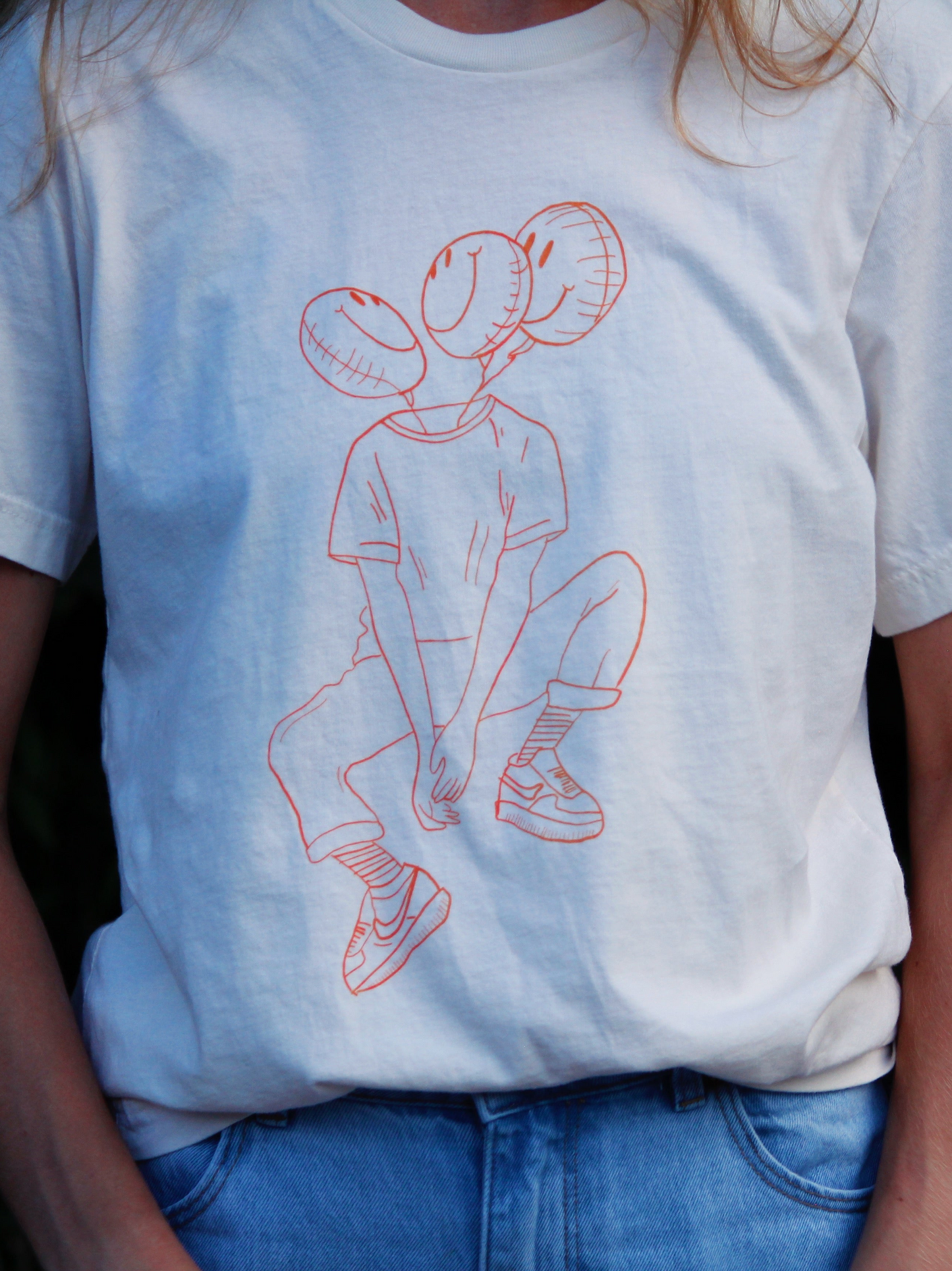Smiley Balloon Tee