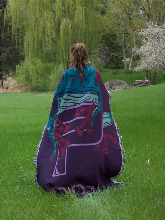 Tipper Frog Blanket
