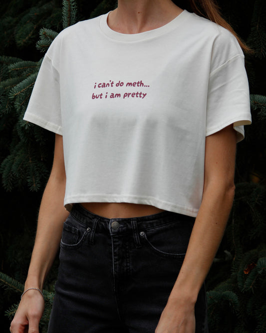 But I Am Pretty Crop Tee